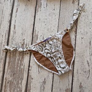 CIA MARITIMA Beachwear Branc Tanga - Sz L